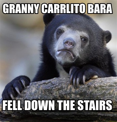 granny-carrlito-bara-fell-down-the-stairs