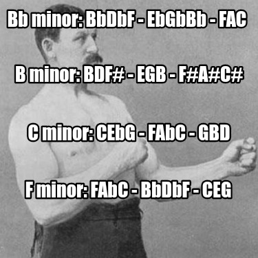 bb-minor-bbdbf-ebgbbb-fac-b-minor-bdf-egb-fac-c-minor-cebg-fabc-gbd-f-minor-fabc