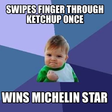 swipes-finger-through-ketchup-once-wins-michelin-star