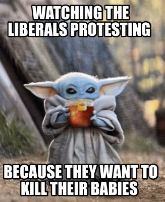 watching-the-liberals-protesting-because-they-want-to-kill-their-babies