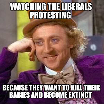 watching-the-liberals-protesting-because-they-want-to-kill-their-babies-and-beco