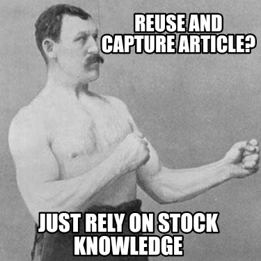 reuse-and-capture-article-just-rely-on-stock-knowledge