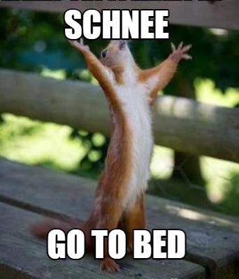 schnee-go-to-bed