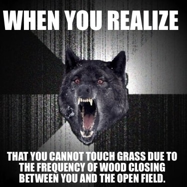 when-you-realize-that-you-cannot-touch-grass-due-to-the-frequency-of-wood-closin