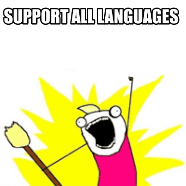 support-all-languages