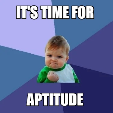 its-time-for-aptitude
