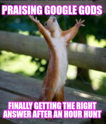 praising-google-gods-finally-getting-the-right-answer-after-an-hour-hunt
