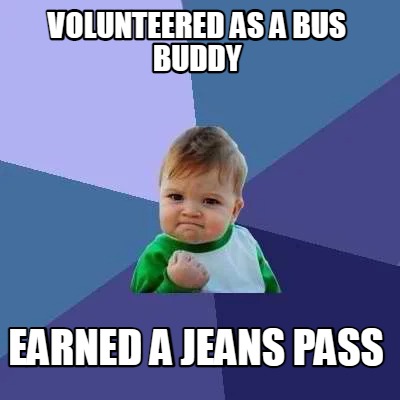 volunteered-as-a-bus-buddy-earned-a-jeans-pass
