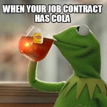 when-your-job-contract-has-cola