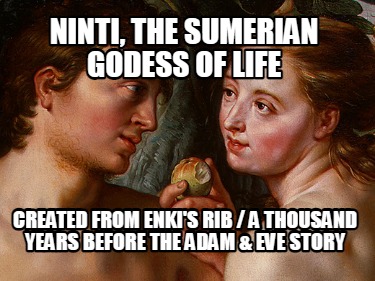 ninti-the-sumerian-godess-of-life-created-from-enkis-rib-a-thousand-years-before