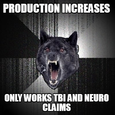 production-increases-only-works-tbi-and-neuro-claims