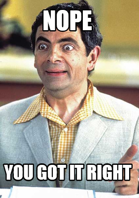nope-you-got-it-right