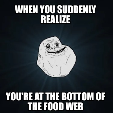 when-you-suddenly-realize-youre-at-the-bottom-of-the-food-web