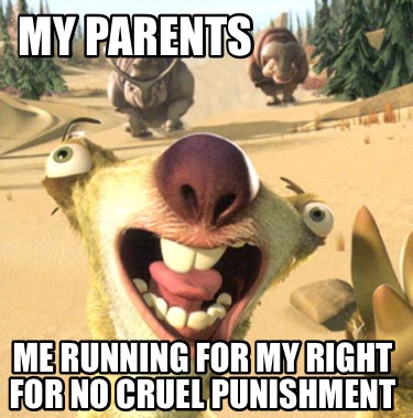 my-parents-me-running-for-my-right-for-no-cruel-punishment