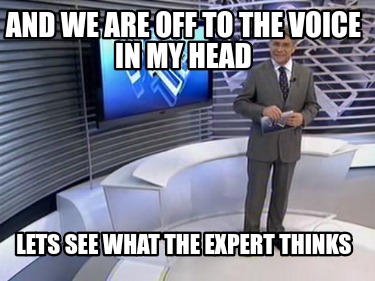 and-we-are-off-to-the-voice-in-my-head-lets-see-what-the-expert-thinks
