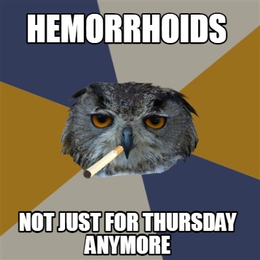 hemorrhoids-not-just-for-thursday-anymore