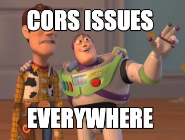 cors-issues-everywhere