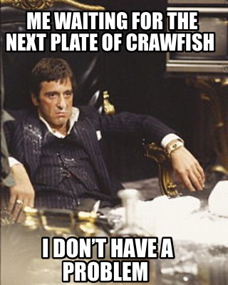 me-waiting-for-the-next-plate-of-crawfish-i-dont-have-a-problem