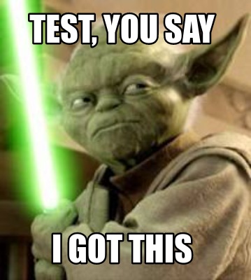 test-you-say-i-got-this