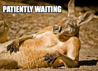 Meme Creator - Funny PATIENTLY WAITING Meme Generator at MemeCreator.org!