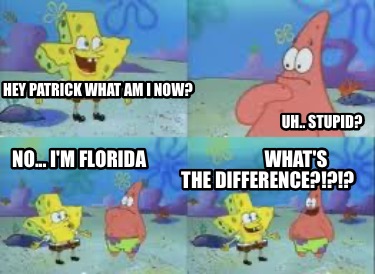 hey-patrick-what-am-i-now-uh..-stupid-no...-im-florida-whats-the-difference