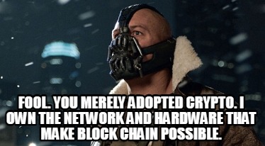fool.-you-merely-adopted-crypto.-i-own-the-network-and-hardware-that-make-block-