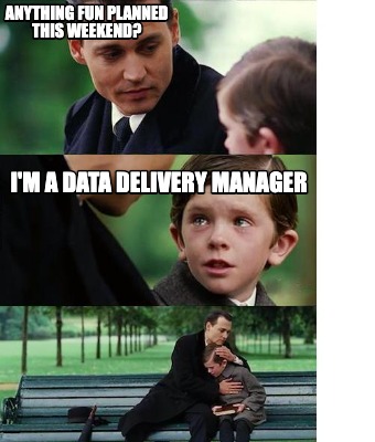 anything-fun-planned-this-weekend-im-a-data-delivery-manager