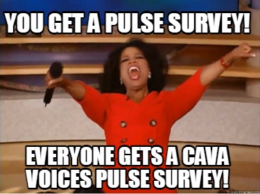 you-get-a-pulse-survey-everyone-gets-a-cava-voices-pulse-survey
