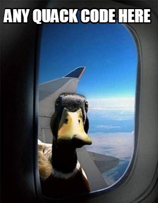 any-quack-code-here