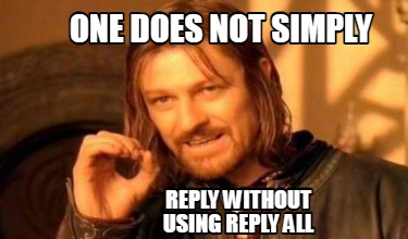 didn't reply meme