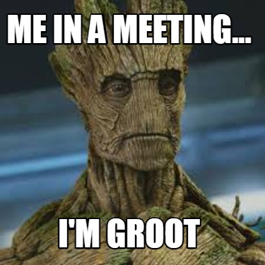 me-in-a-meeting...-im-groot