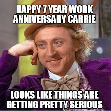 Meme Creator - Funny Happy 20 year work anniversary Brodie looks like ...