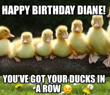 happy-birthday-diane-youve-got-your-ducks-in-a-row-