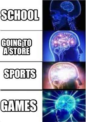 school-going-to-a-store-sports-games
