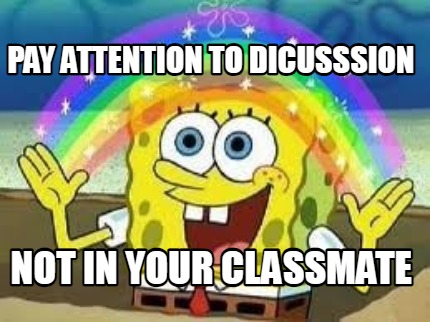 pay-attention-to-dicusssion-not-in-your-classmate