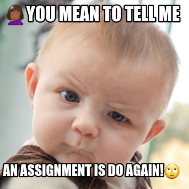 you-mean-to-tell-me-an-assignment-is-do-again