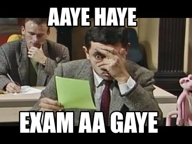 aaye-haye-exam-aa-gaye