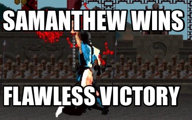 samanthew-wins-flawless-victory