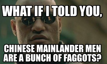 what-if-i-told-you-chinese-mainlander-men-are-a-bunch-of-faggots