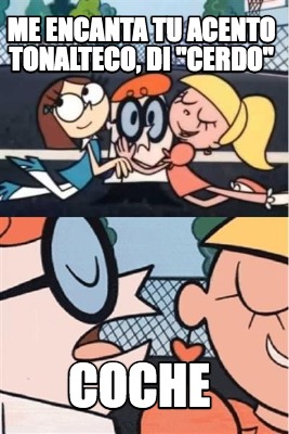 me-encanta-tu-acento-tonalteco-di-cerdo-coche
