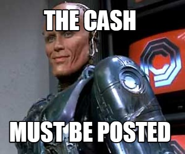 the-cash-must-be-posted