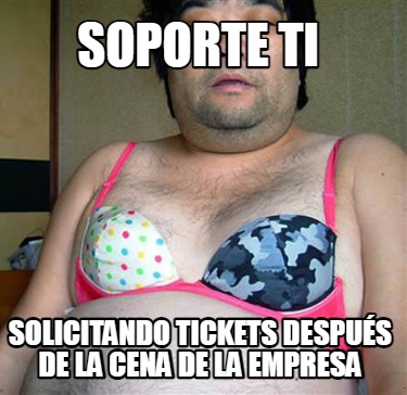 soporte-ti-solicitando-tickets-despus-de-la-cena-de-la-empresa