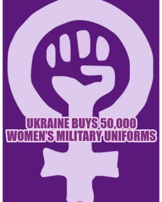 ukraine-buys-50000-womens-military-uniforms