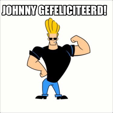 johnny-gefeliciteerd