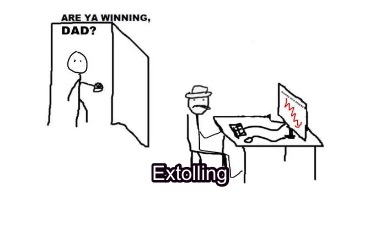 extolling