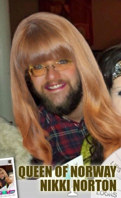 Meme Creator - Funny Queen of Norway Nikki Norton Meme Generator at