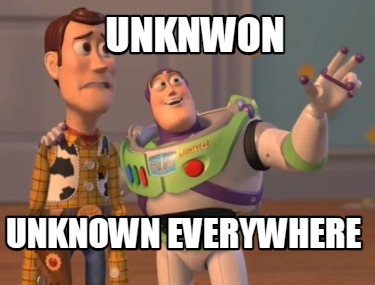 unknwon-unknown-everywhere