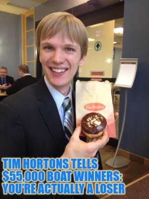 tim-hortons-tells-55000-boat-winners-youre-actually-a-loser