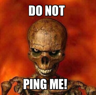 do-not-ping-me