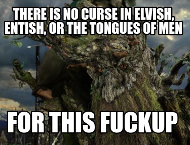 there-is-no-curse-in-elvish-entish-or-the-tongues-of-men-for-this-fuckup